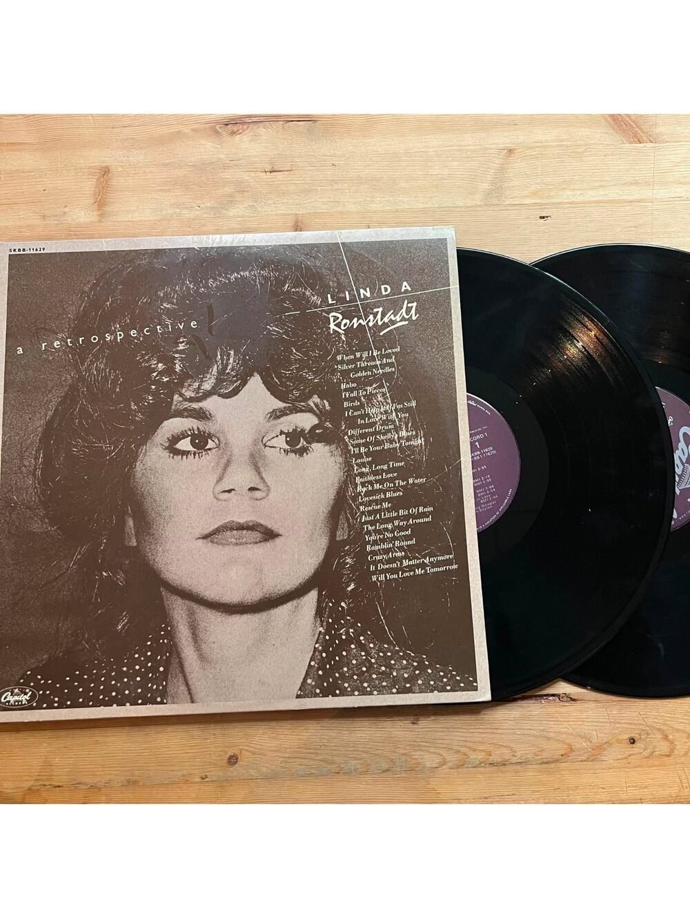 Linda Ronstadt - A Retrospective 33rpm VG+ VR26